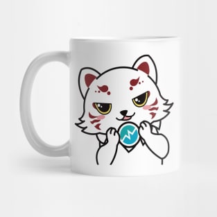 CoinJinja White Fox - Anime Style Character Mug